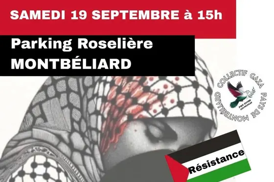 Manifestations Palestine ce samedi