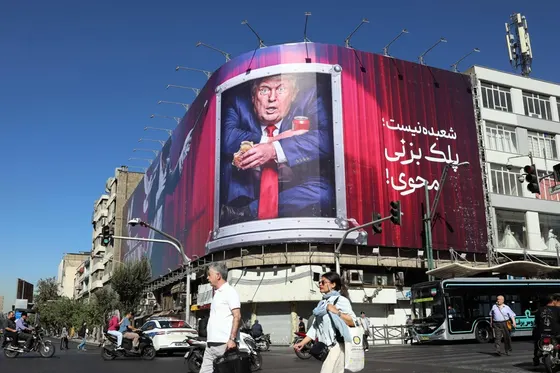 Iran | La guerre mise en scène sur des panneaux géants