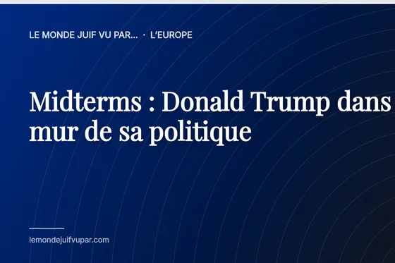 Midterms : Donald Trump dans le mur de sa politique
