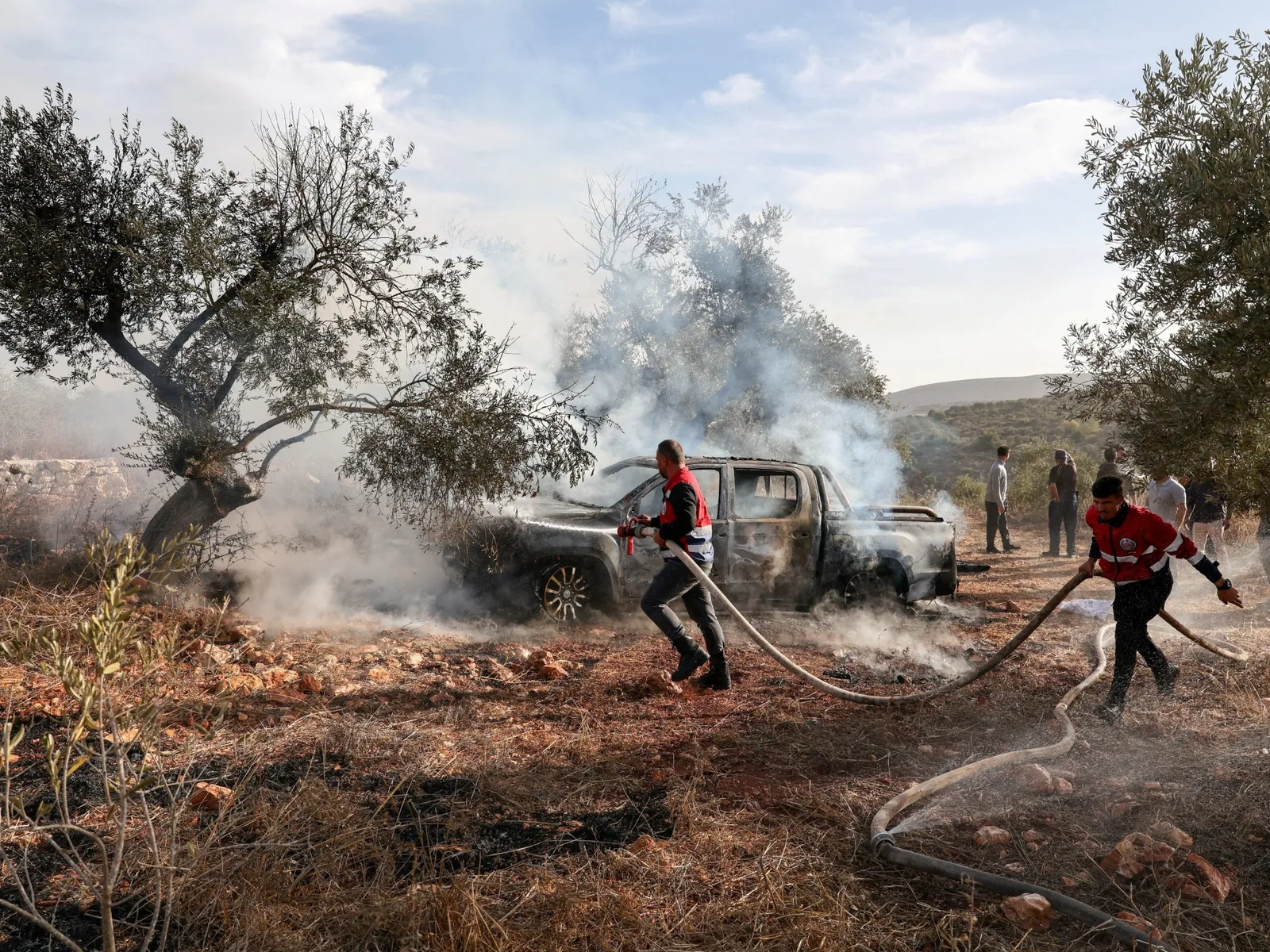 Un enfant et quatre femmes parmi les Palestiniens blessés lors des pogroms en Cisjordanie