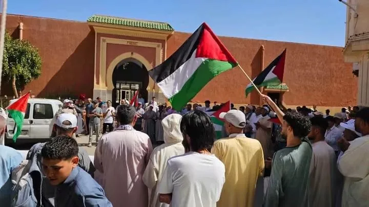 76 manifestations dans 45 villes du Maroc contre la « normalisation » avec Israël
