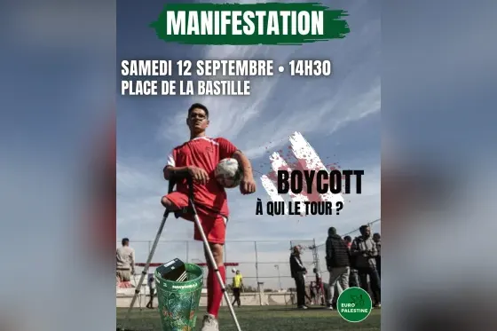 Appel à manifester ce samedi 12 septembre à 14h30 au départ de Place de la Bastille !