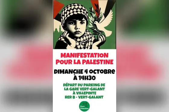 Après Sevran, c’est Villepinte en Seine-Saint-Denis, qui manifestera dimanche pour la Palestine