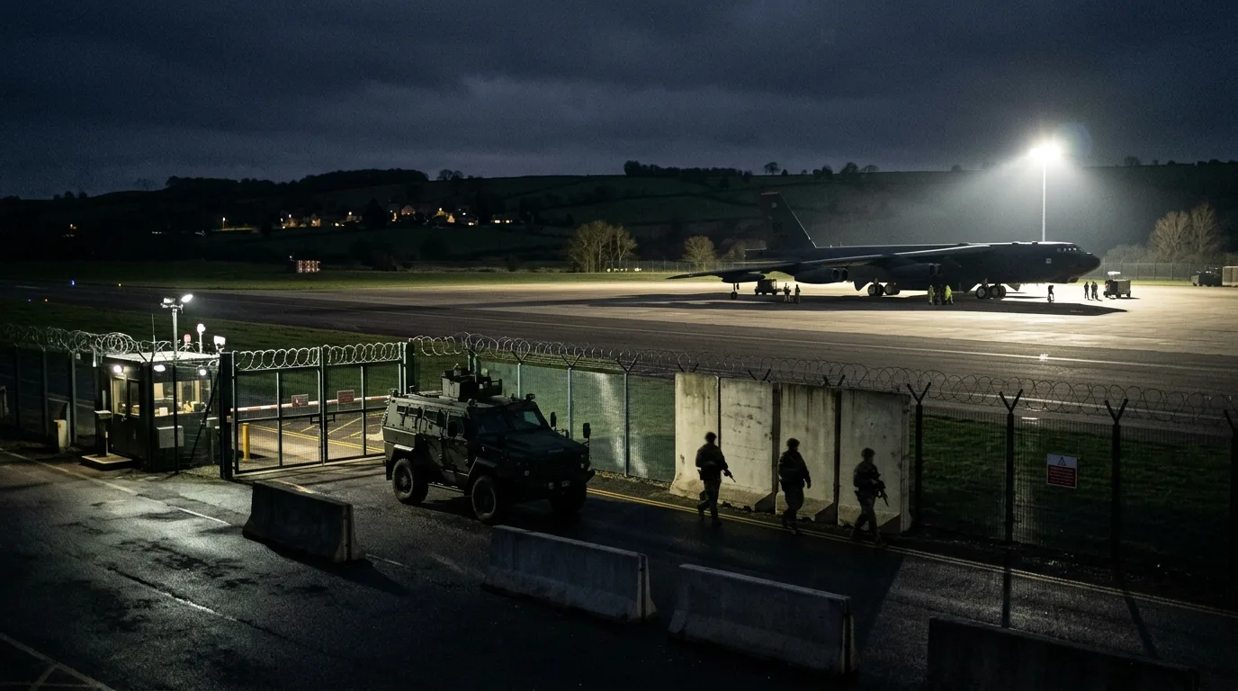 Attentat déjoué contre la base britannique de Fairford : la piste iranienne examinée