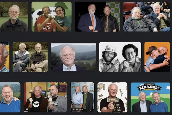Ben Cohen ( 1951-…)co-fondateur de »Ben & Jerry’s »