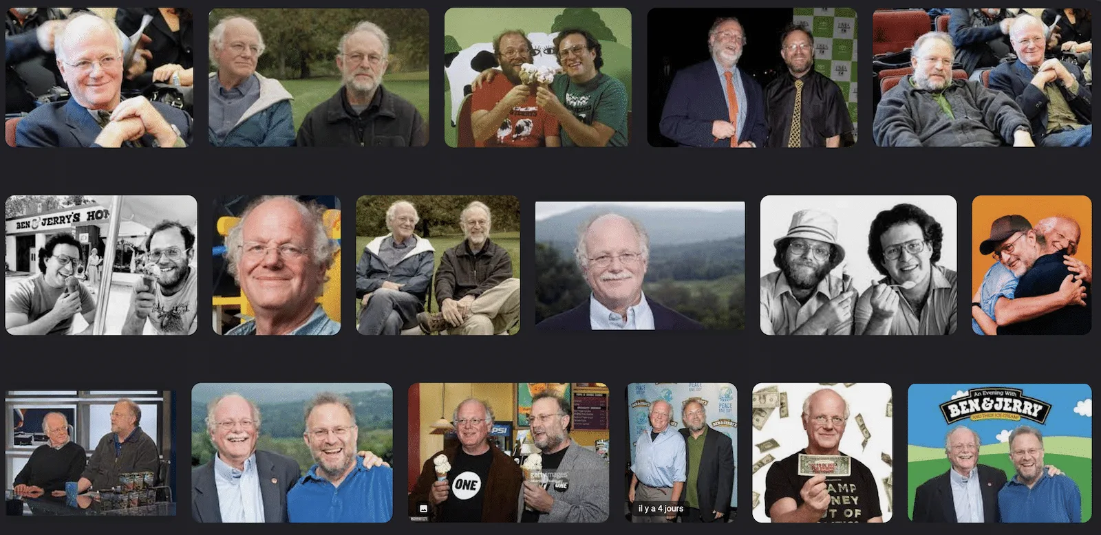 Ben Cohen ( 1951-…)co-fondateur de »Ben & Jerry’s »