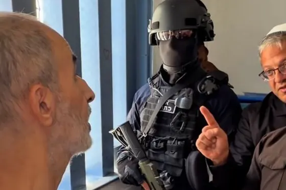 Ben-Gvir diffuse une vidéo menaçant de tuer un haut responsable du Hamas en prison