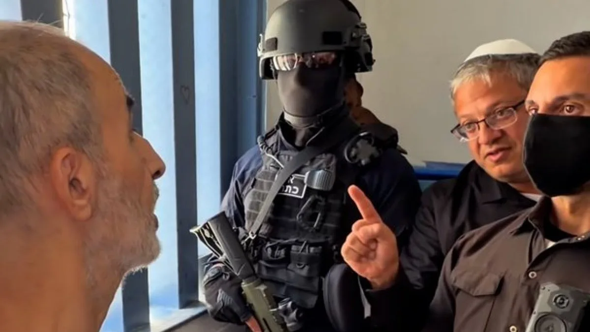 Ben-Gvir diffuse une vidéo menaçant de tuer un haut responsable du Hamas en prison