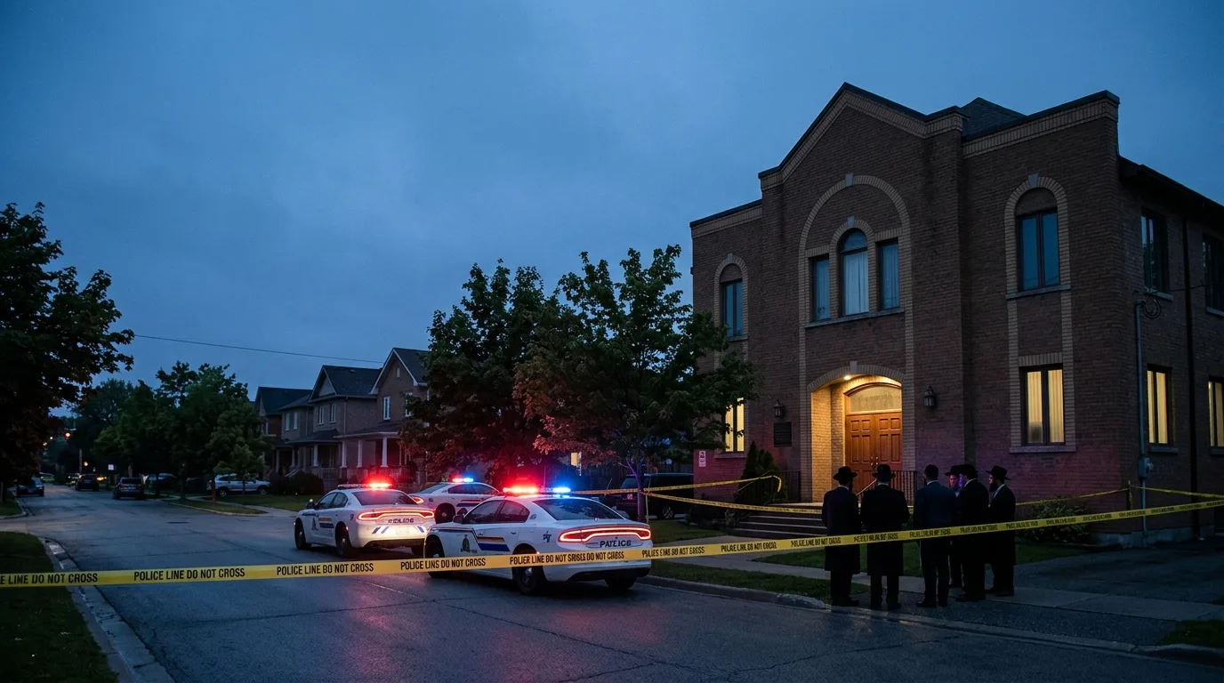Canada : une fusillade près d'une synagogue de l'Ontario blesse un policier pendant Kippour