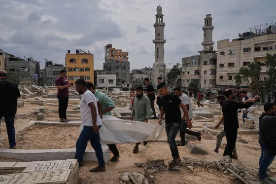 Cinq morts dans une frappe israélienne dans la bande de Gaza
