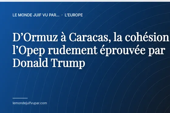 D’Ormuz à Caracas, la cohésion de l’Opep rudement éprouvée par Donald Trump