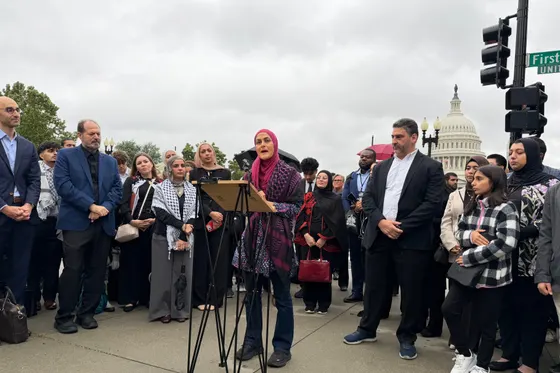 Des Américains d'origine palestinienne rencontrent des élus alors que Trump demande 2,8 milliards de dollars pour Israël