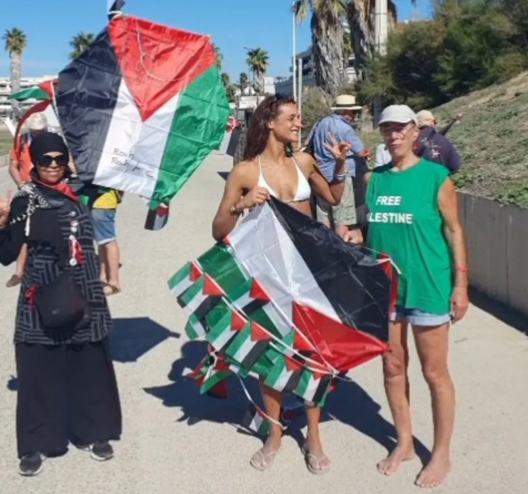 Des cerfs-volants dans le ciel de Marseille pour les enfants de Gaza