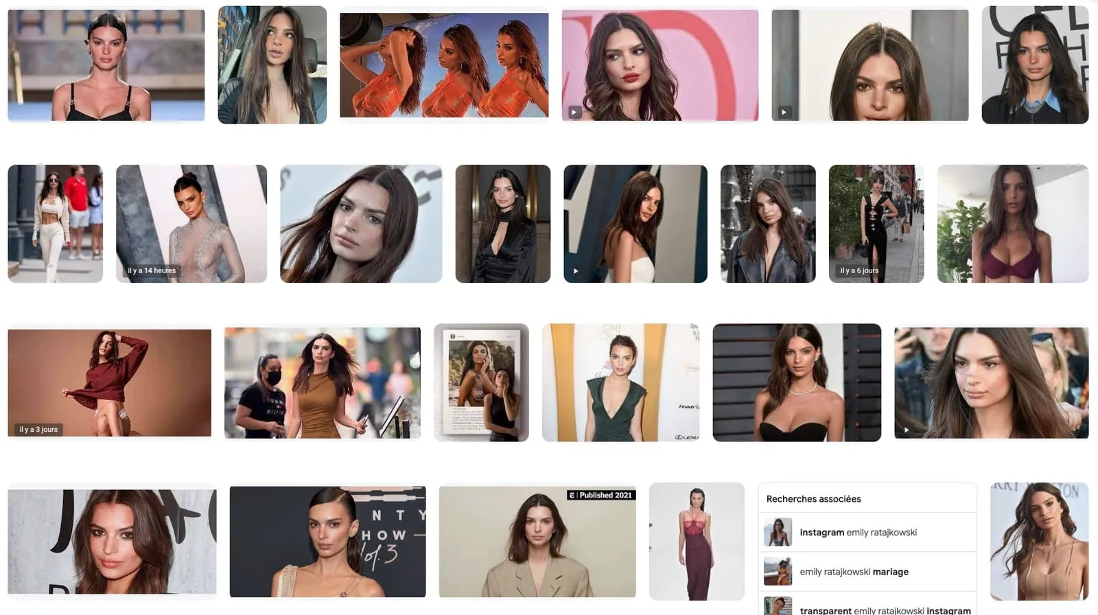 Emily Ratajkowski (1991 – … ) – Un parcours audacieux alliant mode, activisme et héritage juif