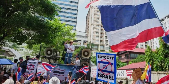 En Thaïlande, les ultranationalistes manifestent contre Israël
