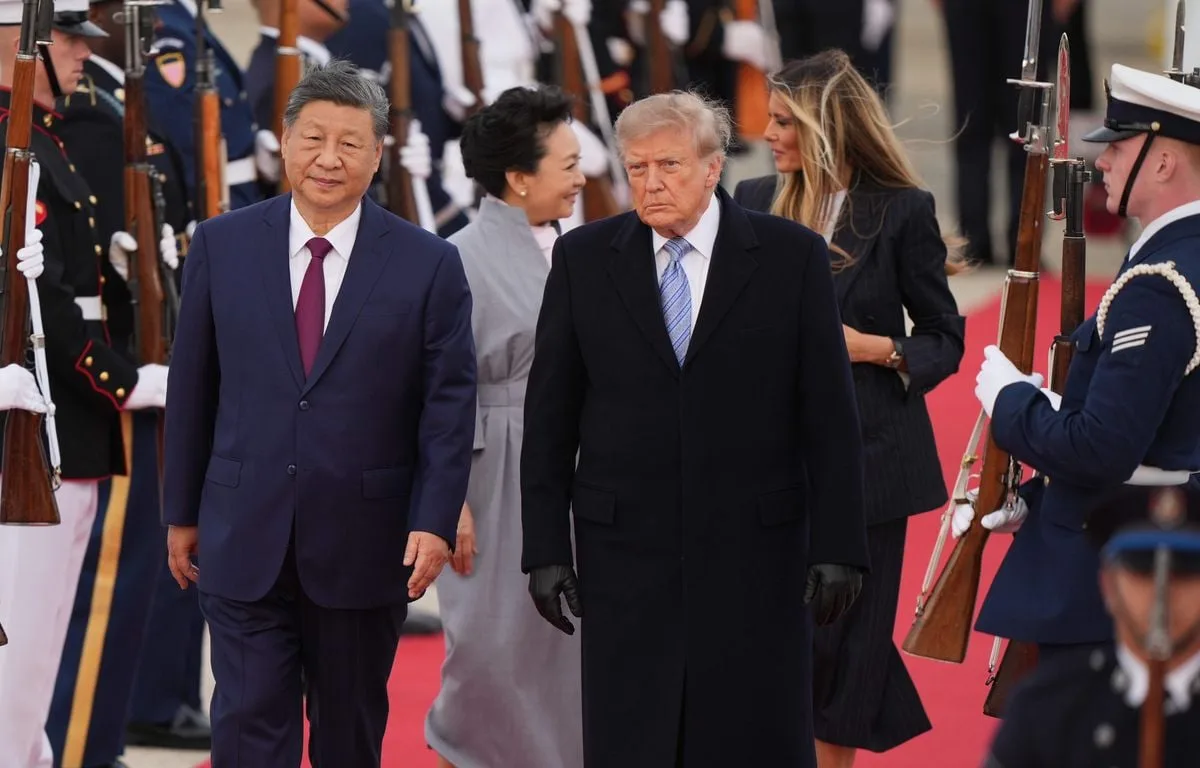 Etats-Unis : Trump reçoit Xi Jinping en grande pompe pour une visite de trois jours