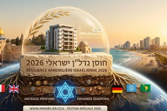 Immobilier en Israël : prix quasi stables malgré la guerre, taux en baisse, une fenêtre pour les acheteurs francophones