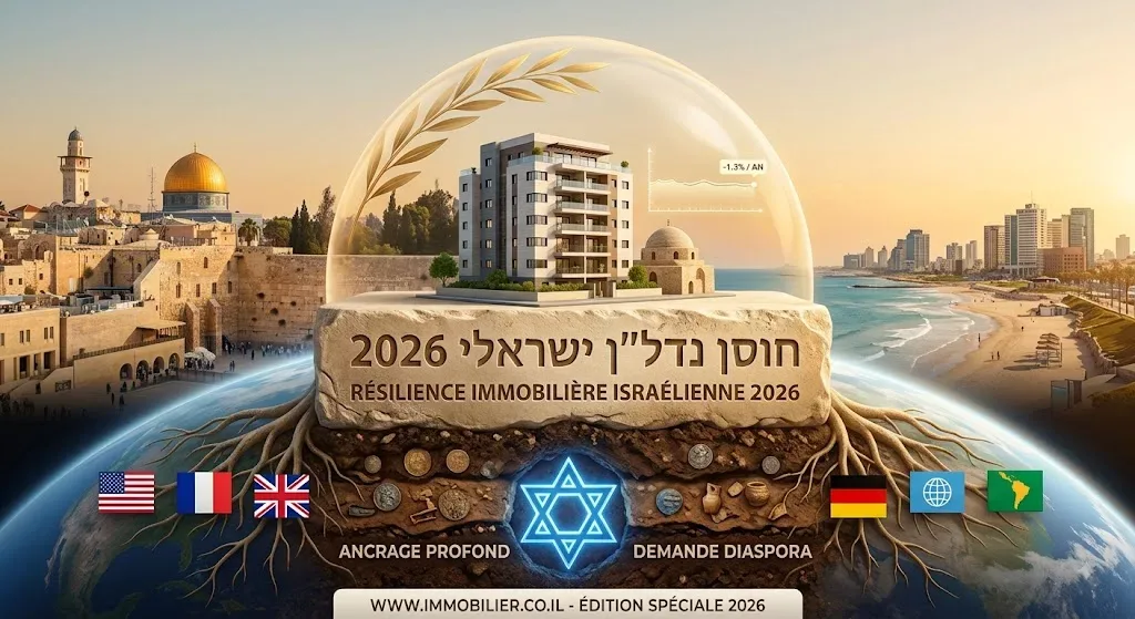 Immobilier en Israël : prix quasi stables malgré la guerre, taux en baisse, une fenêtre pour les acheteurs francophones