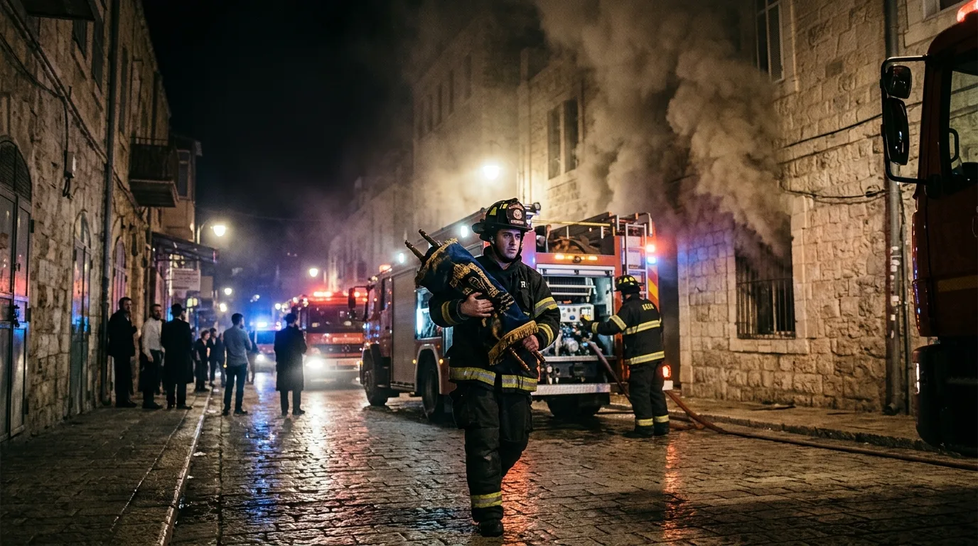 Incendie à Jérusalem : des rouleaux de Torah endommagés, aucun blessé