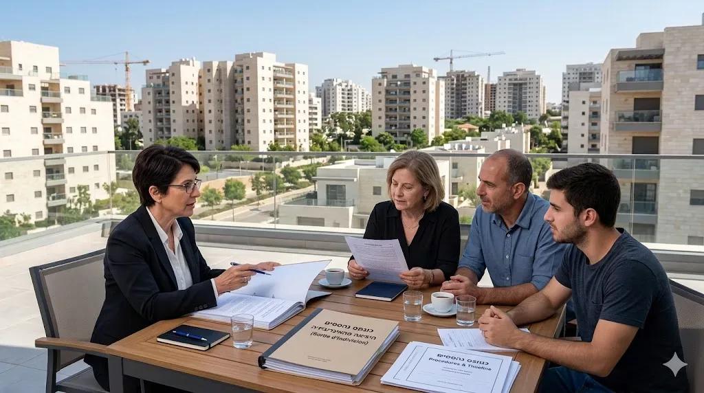 Indivision immobilière en Israël : comment forcer une vente bloquée en 2026
