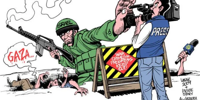 Israël, Gaza et la presse : merci Latuff !
