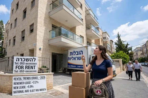 Israël : les loyers des nouveaux baux grimpent de 5,9 % à l'approche de la rentrée