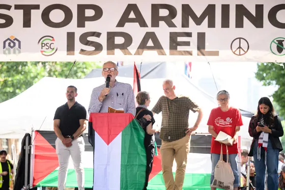 Israël ne m'empêchera jamais de prendre la parole pour la Palestine