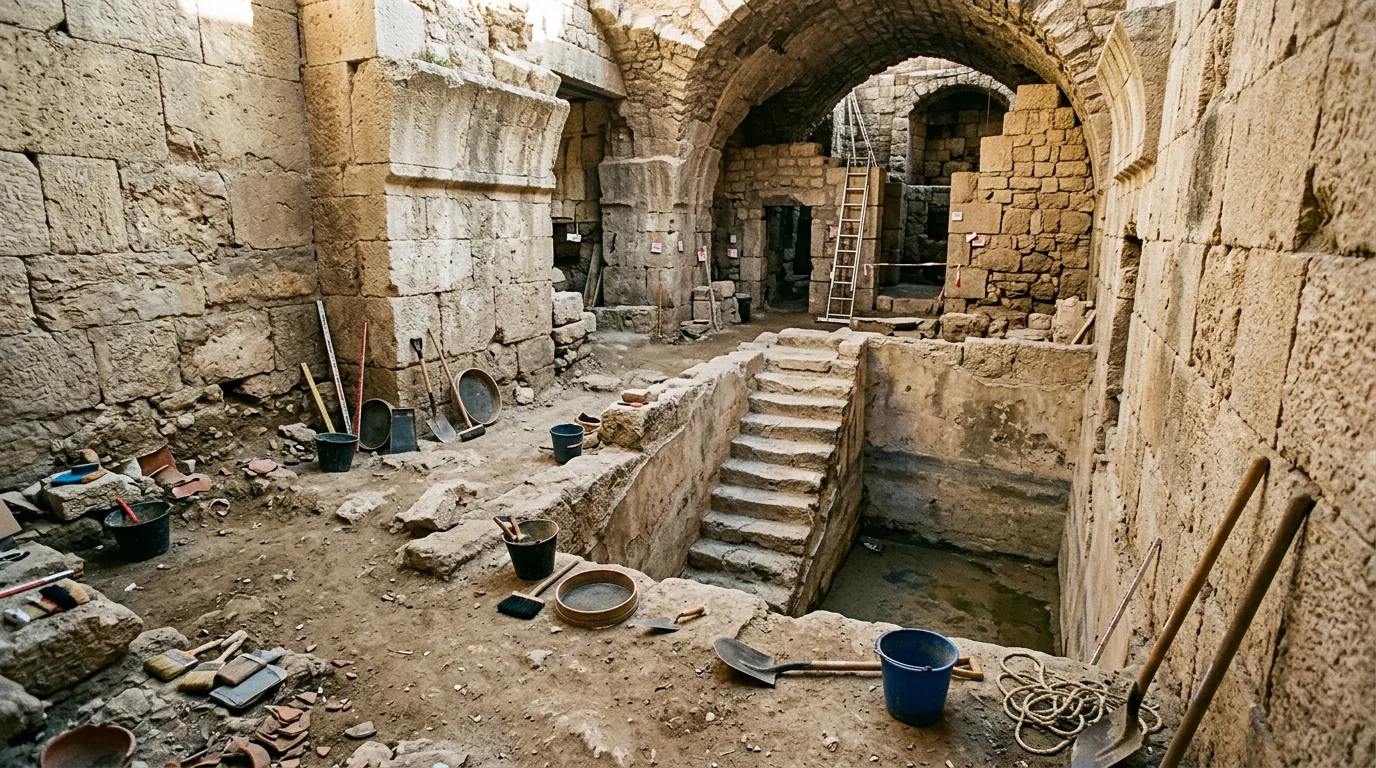 Jérusalem : un vaste complexe de purification du Second Temple mis au jour près du mont du Temple
