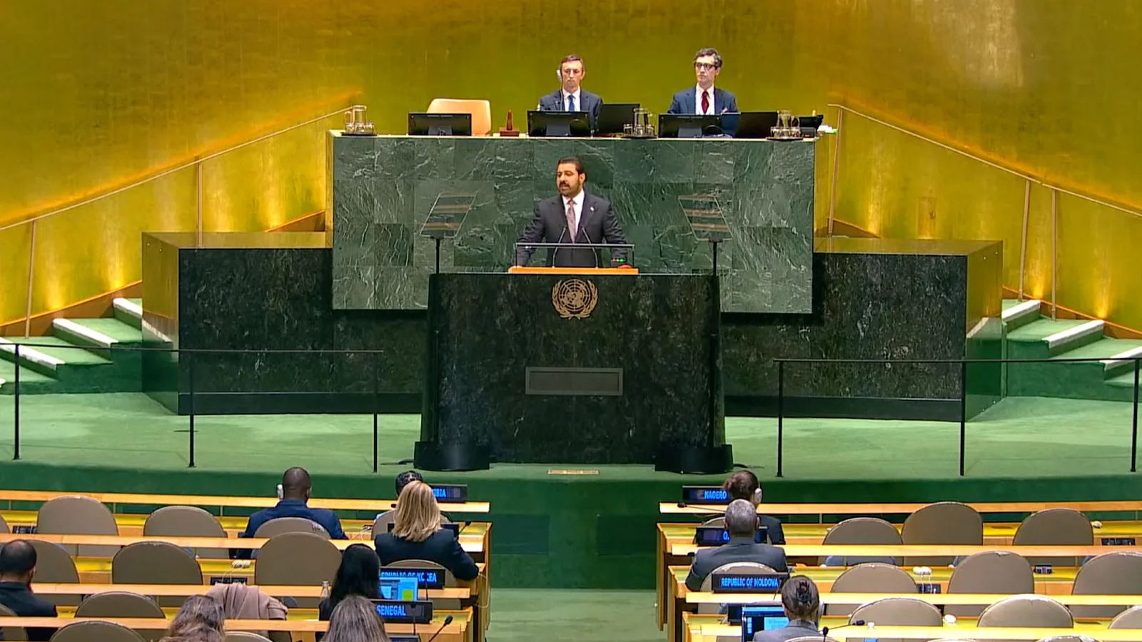 L'Irak appelle à un « État palestinien souverain » à l'Assemblée générale de l'ONU