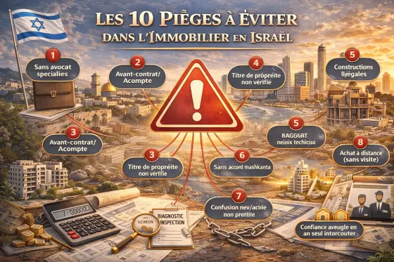 Les 10 pièges à éviter quand on achète en Israël (2026)