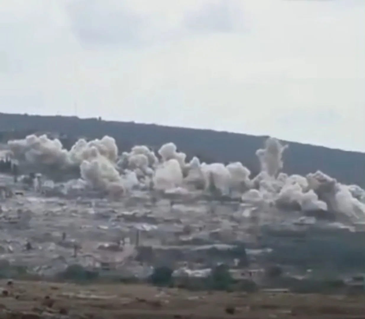 Liban : Israël détruit totalement la ville de Mansoouri, en toute impunité