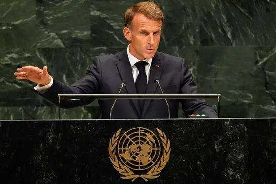 Macron met en garde contre le retour de la « loi de la jungle » à l’ONU