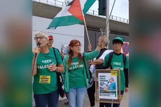Montbéliard : rassemblement de soutien à Nicolas Shahashahani