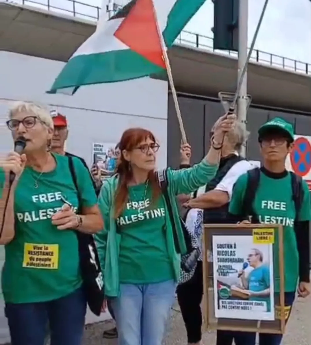 Montbéliard : rassemblement de soutien à Nicolas Shahashahani