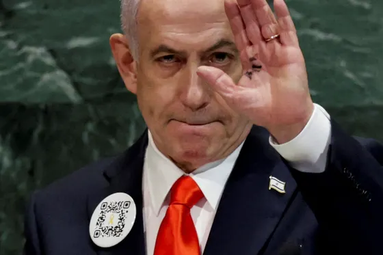 Netanyahu monte sur scène à l'ONU avec un œil sur les élections israéliennes