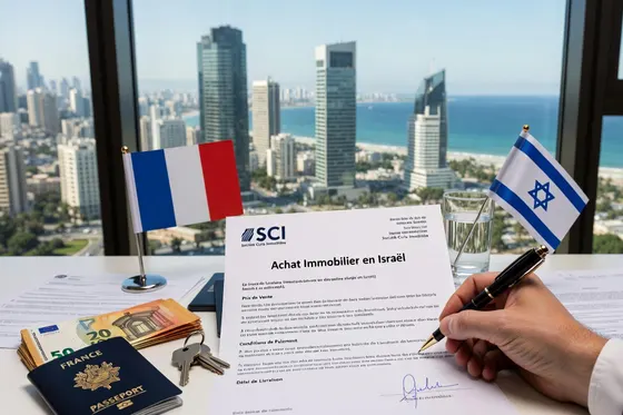 ? Peut‑on acheter un bien immobilier en Israël avec une SCI française ?