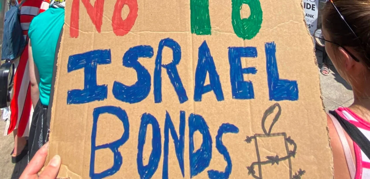 Plus d’obligations israéliennes en Europe : c’est grâce aux militants !