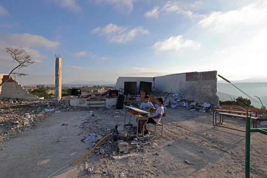 Sud du Liban | L’école reprend dans les décombres laissés par les frappes israéliennes