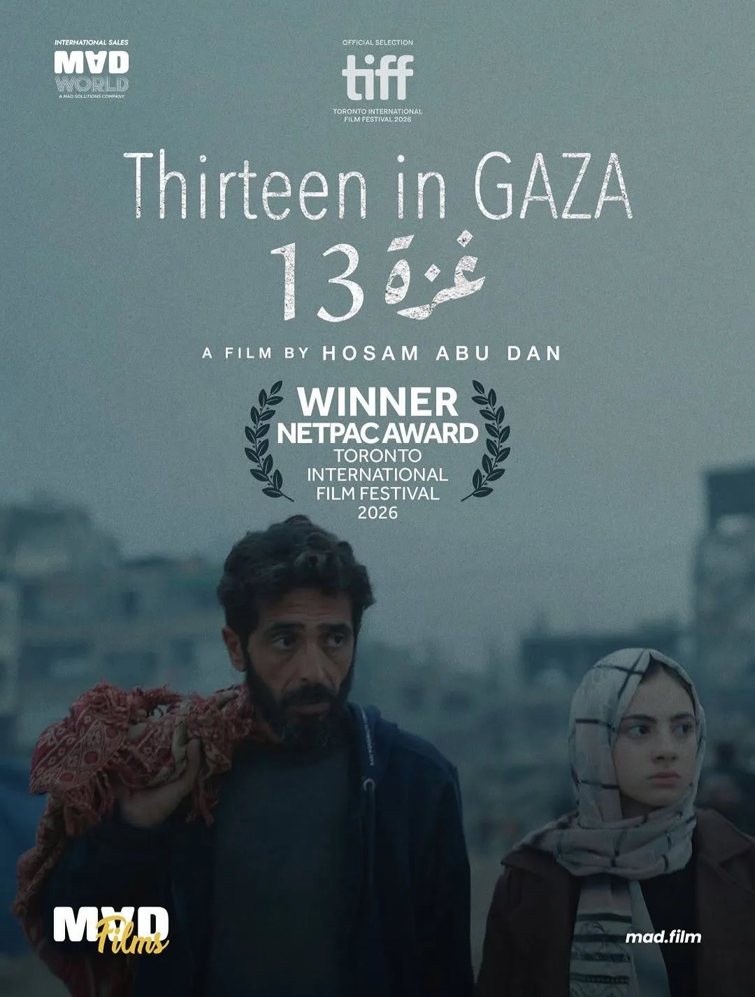 « Thirteen in Gaza » : nn nouveau film palestinien primé au Canada