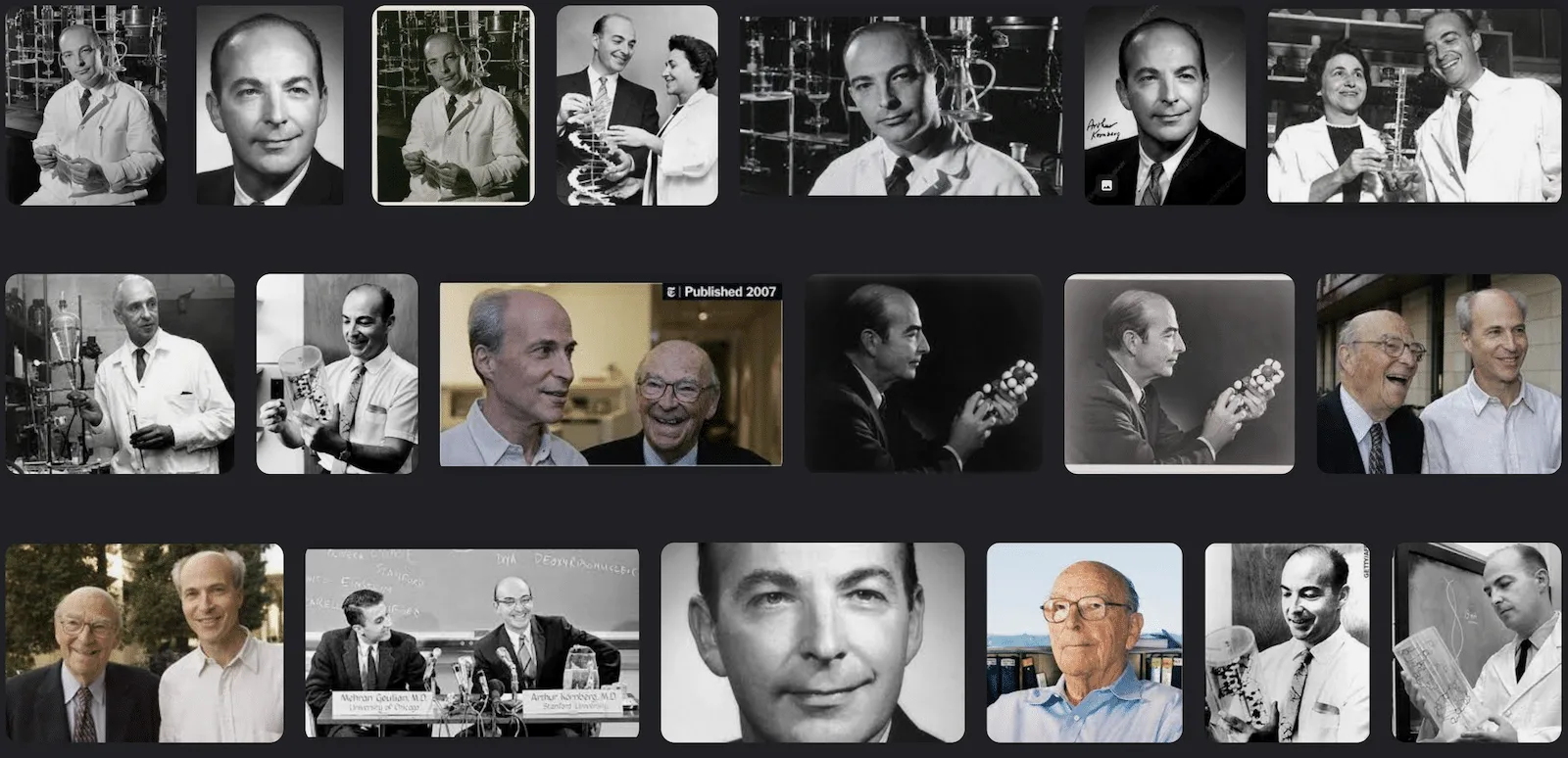 Titre : Arthur Kornberg (1918-2007) – Le pionnier de la biochimie et la découverte de l’ADN polymérase