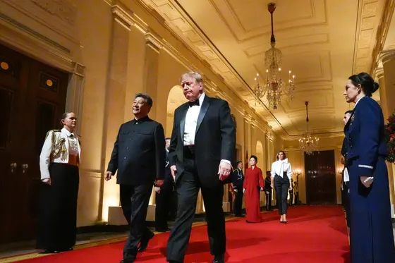 Trump fait l'éloge de l'amitié sino-américaine lors du dîner d'État avec Xi Jinping