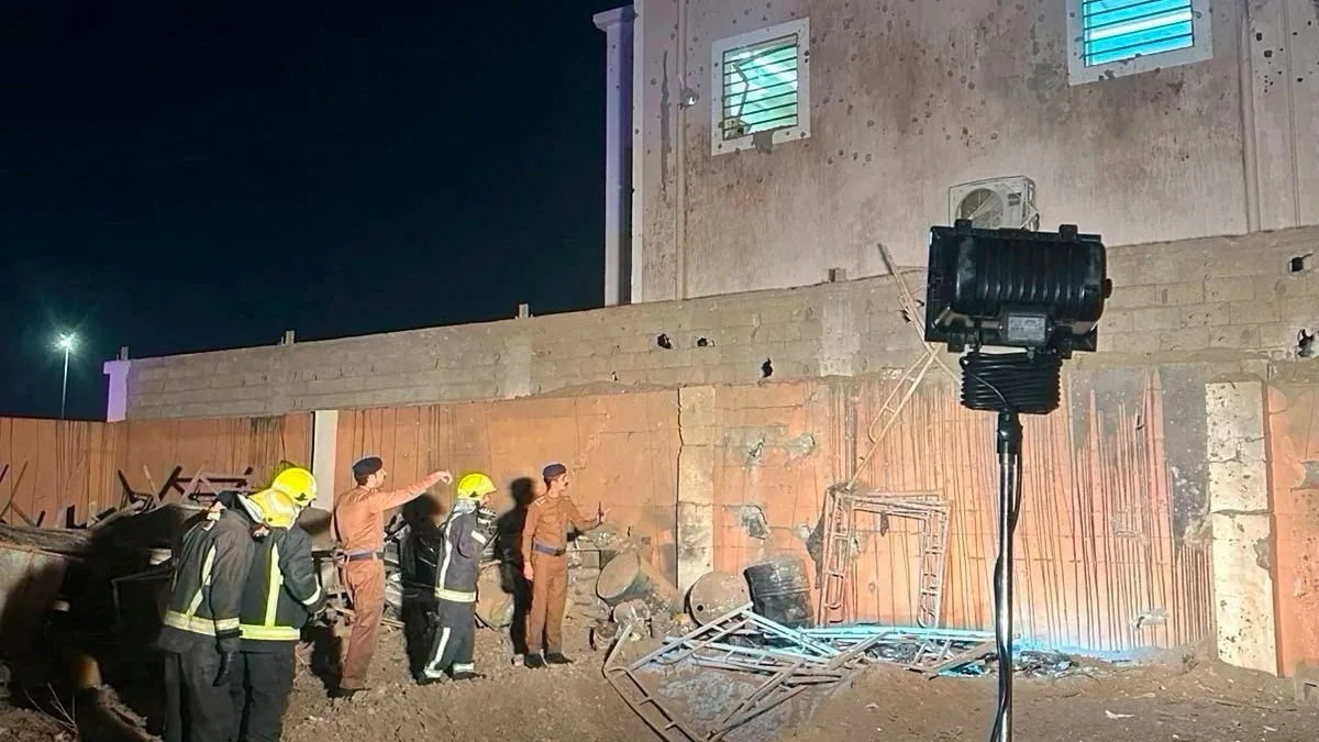 Un projectile houthi blesse deux personnes et endommage une mosquée dans la région de Jazan, selon l'Arabie saoudite