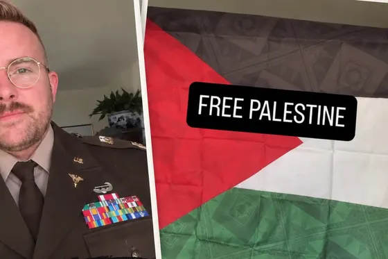 USA : soldats pour la Palestine