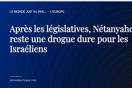 Après les législatives, Nétanyahou reste une drogue dure pour les Israéliens