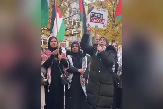 Berlin : des femmes contre le génocide défient la répression