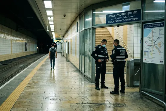 Bnei Brak : un Palestinien arrêté après avoir filmé la station souterraine du tramway léger