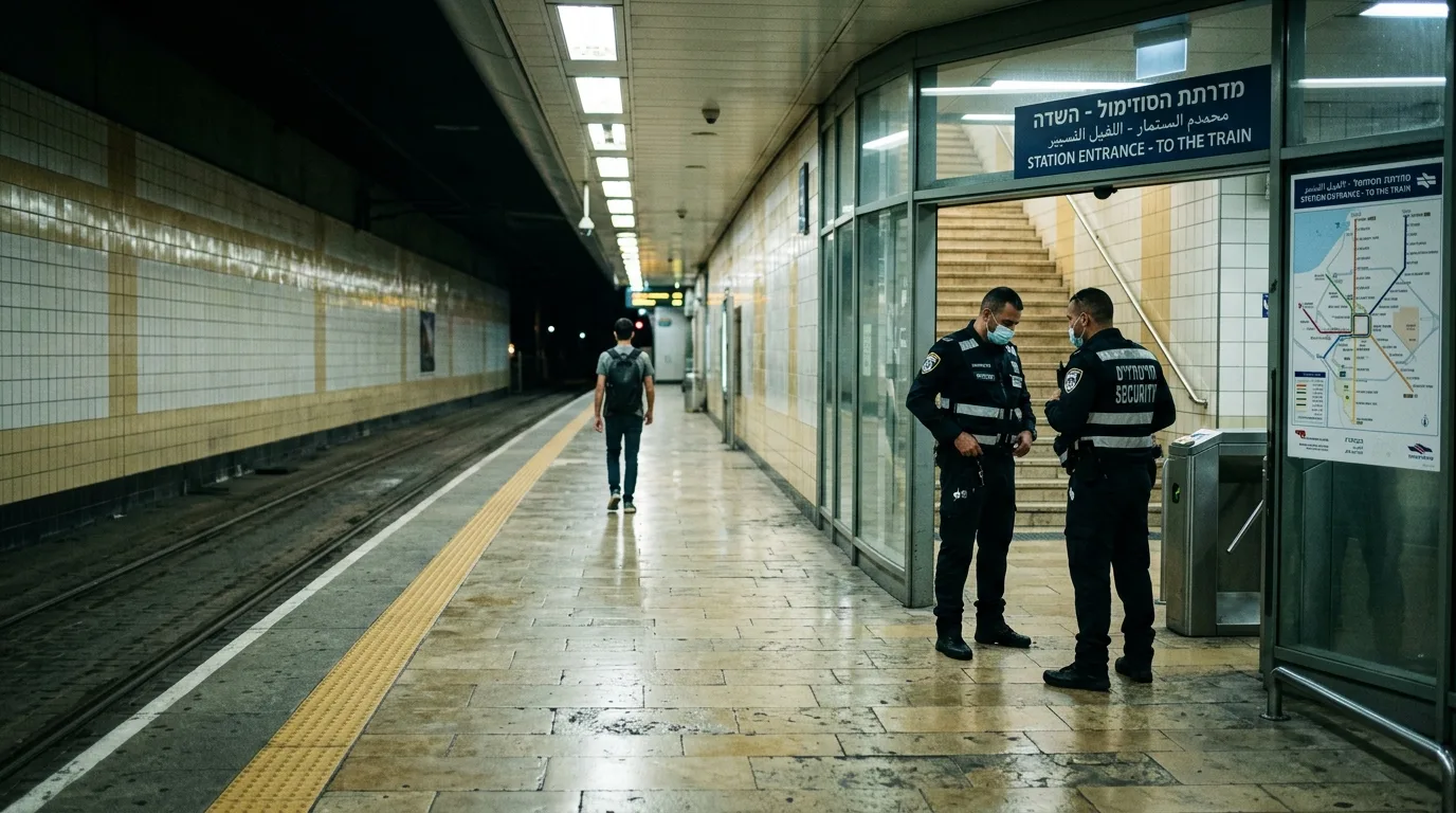 Bnei Brak : un Palestinien arrêté après avoir filmé la station souterraine du tramway léger