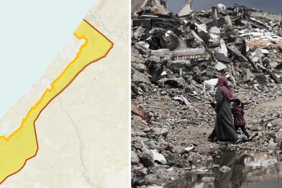Cartes : comment la « Ligne jaune » d’Israël ne cesse de comprimer les Palestiniens à Gaza