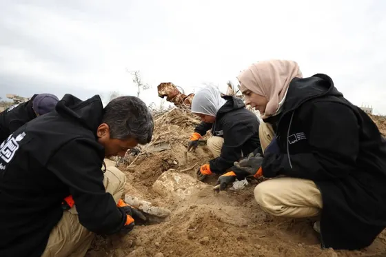 Des archéologues palestiniens courent contre la montre pour sauver le patrimoine de Gaza