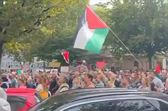 Des milliers de manifestants pour la Palestine à Genève